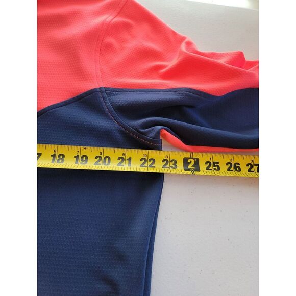 Under Armuor Golf Men's L Loose Pockets Quarter Zip Long‎ Sleeves - Picture 5 of 7